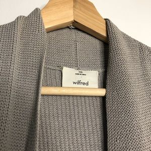 Aritzia - Wilfred Sleeveless Knit Ribbed Cardigan